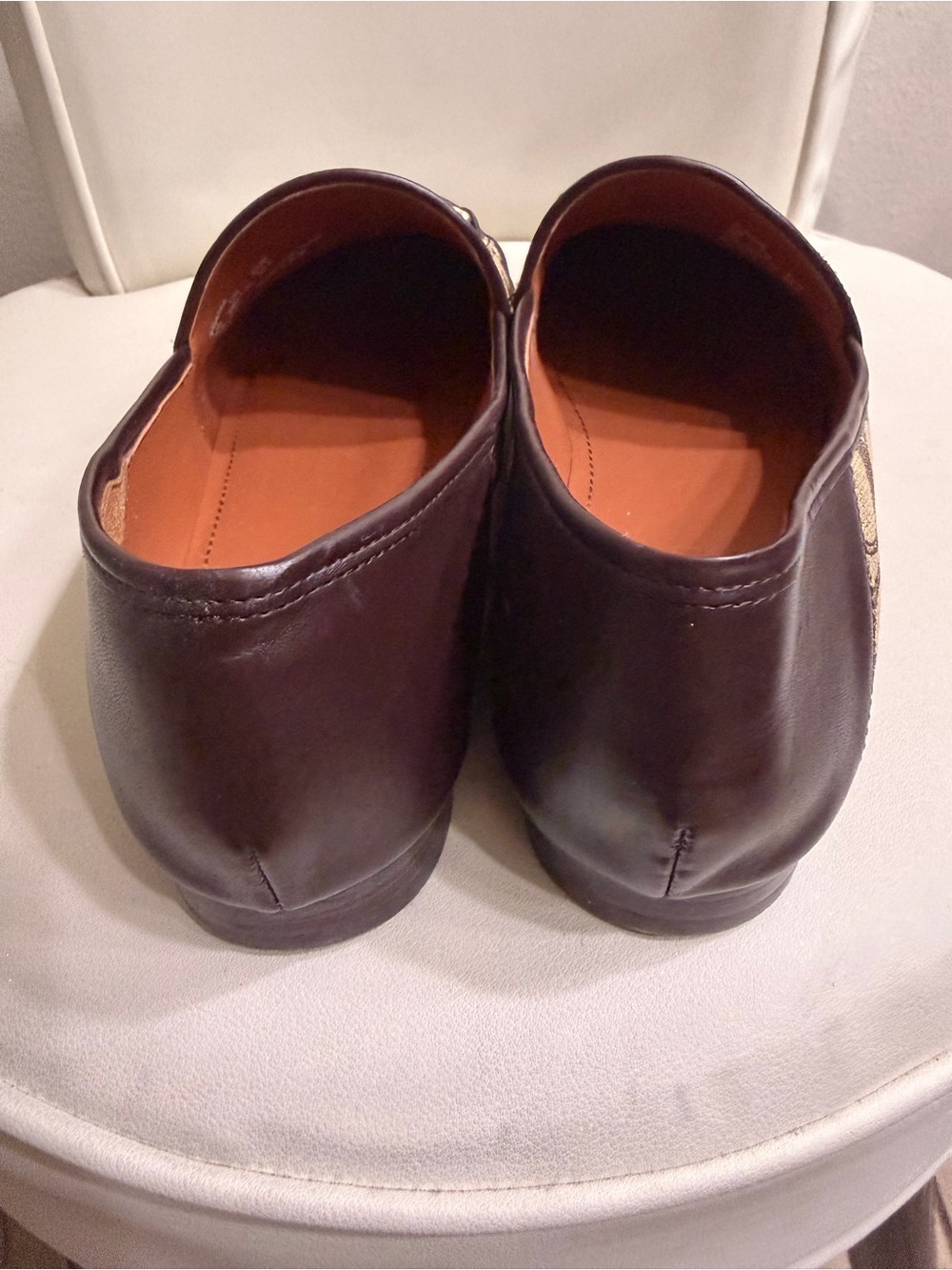 Coach Signature-Pattern Loafers - Picture 3 of 5